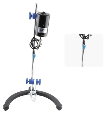 Labor-Rührwerk 0-2400 U/min, 100 W, regelbar, EU-Stecker