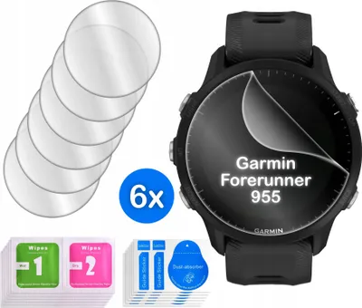 Zdjęcie produktu dla FOLIA do Garmin Forerunner 955 HYDROŻELOWA OCHRONNA na ekran 3D 6 sztuk