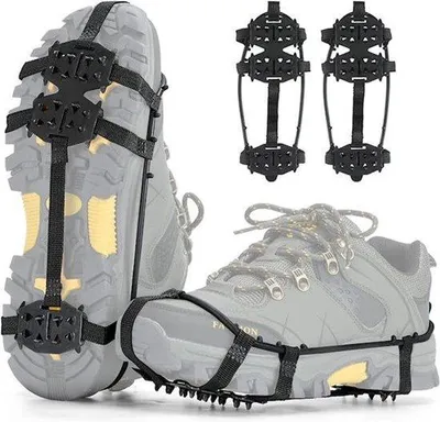 Obrázok produktu pre Protisklzové hroty Sneezenspikes – s 24 hrotmi – na ľadové topánky a lyžovanie – veľkosť L, 40–45 – s extra priľnavosťou