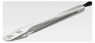 Produktbild von Grillzange aus rostfreiem Stahl, 45,5 cm, Silber