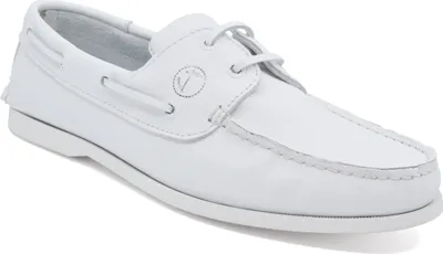 Produktbild von Herren Bootsschuhe Seajure Knude Weiß Leder