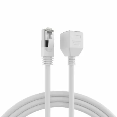 Produktbild von EFB RJ45 Patchkabelverl. S/FTP, Cat.6A, AWG26, LSZH, 1m, we