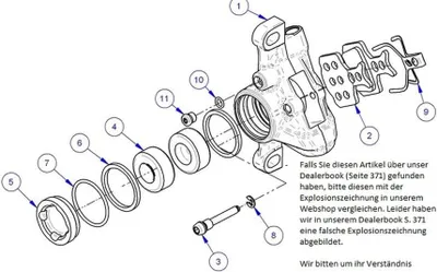 Produktbild von Formula Bremszangen O-Ring Kit C1 ´14-16