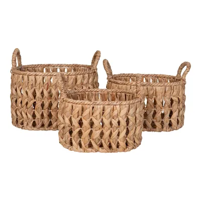 Image de Balerma panier lot de 3 pièces naturel.