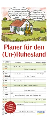 Produktbild von Planer für den (Un-)Ruhestand 2027