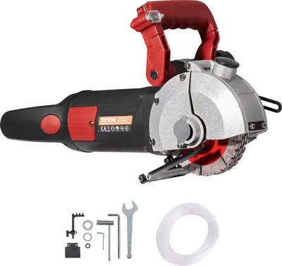 Produktbild von Mauernutfräse Schlitzfräse 4800W Mauerfrase Wandfräse 6500 U/min Mauernutfräse Schlitzfräse mit 34 mm Tiefe 42 mm Breite Elektrische Mutternmaschine