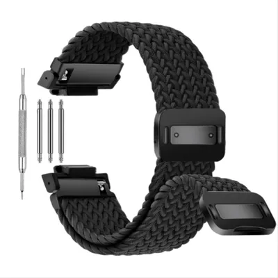 Zdjęcie produktu dla INF Nylonowy Pasek Zamienny do G-SHOCK Casio GA2100/GA110 z Magnetycznym Zapięciem Czarny