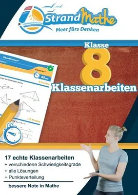 Immagine prodotto di Mathematik Klassenarbeitstrainer Klasse 8 - StrandMathe