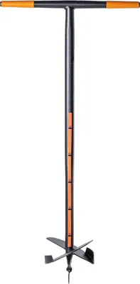 Produktbild von Handbohrer für Garten und Boden - Spiralbohrer mit Quergriff und robusten Klingen (200 mm)