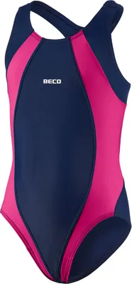 Produktbild von Beco Mädchen-Badeanzug Dunkelblau/Rosa