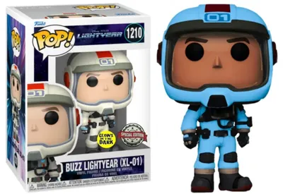 Immagine prodotto di Lightyear Funko POP! PVC-Sammelfigur - Buzz Lightyear (tuta XL-01) (1210) Bagliore nel buio