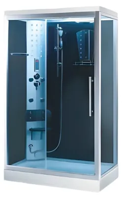 Obrázek produktu pro 1Skleněný sprchový kout Designový sprchový kout Comfort Wellness kout 120x90 cm
