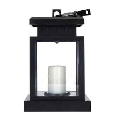 Produktbild von ele ELEOPTION Sensor Solarlicht LED Kerzenlichter Outdoor Garden Yard Landscape Lantern