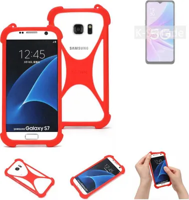 Produktbild von K-S-Trade Handy-Hülle kompatibel mit Oppo A56s 5G Schutz-Hülle Bumper Silikon Schutz Hülle Cover Case Silikoncase Silikonbumper TPU Softcase