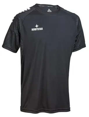 Produktbild von Derbystar Trikot Kurzarm Madrid XXL schwarz weiss