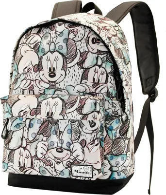 Produktbild von Karactermania Minnie Disney Drawing Rucksack 41 Cm Grau  Grau One Size