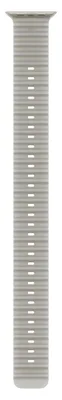 Immagine prodotto di Apple Estensione per cinturino Ocean grigio traslucido (49 mm) - Titanio naturale