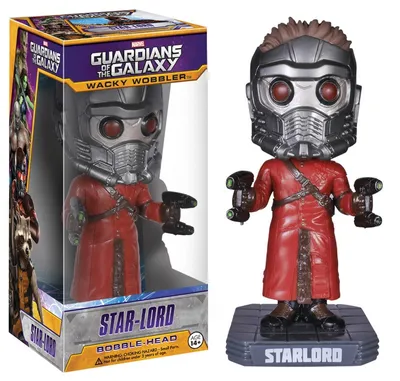 Immagine prodotto di Funko Guardiani della Galassia Wacky Wobbler Wackelkopf-Figur Star-Lord 18 cm FK3961