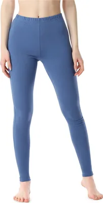 Image de Leggings longs en coton pour femme Bellivalini BLV50-198 (jean, M)