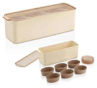 Produktbild von Frühstücksset mit Kunststoff, 7er Set