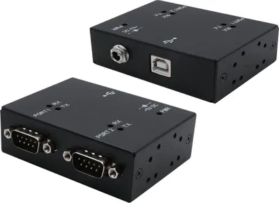 Produktbild von EXSYS GmbH USB 2.0 zu 2S RS-232, Metallgehäuse (EX-13072HM)