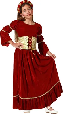 Image de Atosa Costume Médiéval de Reine Fille 5-6 ans 5-6 ans
