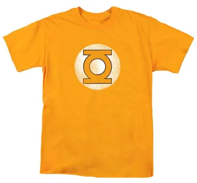 Produktbild von Green Lantern - T-Shirt für Herren/Damen Uni, Gewebe TV36229 (L) (Gold)