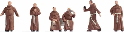 Produktbild von NOCH Mönche, HO (1:87), Braun