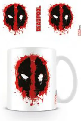 Produktbild von Deadpool - Splat- Keramik Tasse - Größe Ø8,5 H9,5cm