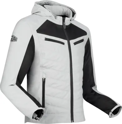 Produktbild von Segura Natcho Vented Softshell Mesh Motorrad Textilacke, hellgrau, 2XL