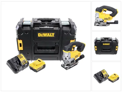 Produktbild von DeWalt DCS 331 M1 Akku Stichsäge 18 V + 1x Akku 4,0 Ah + Ladegerät + TSTAK