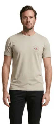 Produktbild von Calvin Klein Jeans Herren T-Shirt Beige 507839 : Größe - S Größe: S