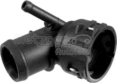 Produktbild von METZGER 4010113 Kühlmittelflansch für VW Golf VII Schrägheck (5G1, BQ1, BE1, BE2) Wasserflansch
