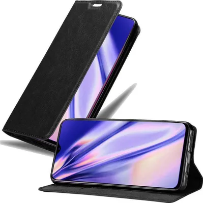 Obrázok produktu pre Cadorabo Case for Oppo R17 PRO Protective Case in Black Puzdro na mobilný telefón Puzdro Kryt Magnetické zatváranie
