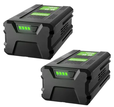 Productafbeelding van Reservebatterij, 6000 mAh capaciteit, compatibel met GBA80600 en GBA80200, 2 stuks