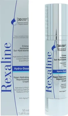 Produktbild von Rexaline Hydra-Dose, Tages- & Nachtcreme, Frauen, Mischhaut, normale Haut, Gesicht, Hals/Nacken, Anti-Aging, Anti-Falten, Feuchtigkeitsspendend, Glättend, All ages