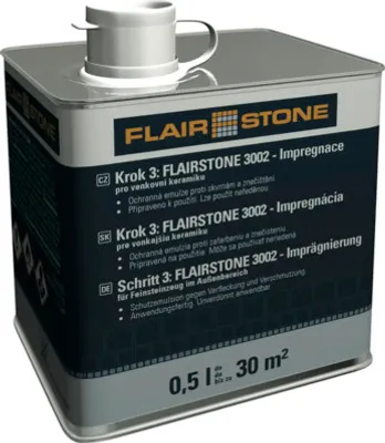 Obrázek produktu pro Čistič dlažby Flairstone 3002 0,5 l - Impregnace pro keramické dlažby