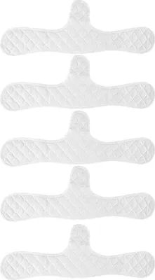 Produktbild von 5 Stück Baumwoll-BH-Einlagen, 3-lagig, Schweißabsorbierende Pads unter der Brust, wiederverwendbare, waschbare BH-Einlagen für Frauen