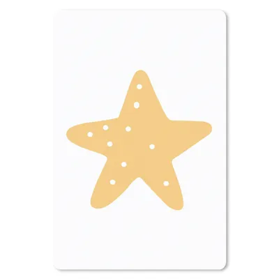 Produktbild von MuchoWow® Mauspad Mousepad Stern - Mädchen - Jungen - Punkte - Kinder 18x27 cm - Mousepads - Maus Mat - Pad - Mausunterlage