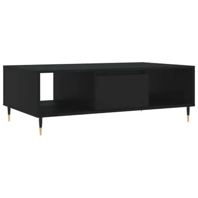 Obrázok produktu pre vidaXL Konferenčný stolík čierny 104x60x35 cm Drevo Materiál