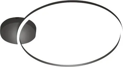 Zdjęcie produktu dla GIOTTO nowoczesna lampa sufitowa LED 36W czarna 3508-61-101 Fabas Luce