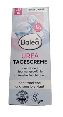 Produktbild von Balea Urea Tagescreme 50ml - Feuchtigkeitsspendende Gesichtscreme aus Deutschland
