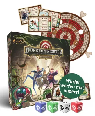 Produktbild von Horrible Guild Dungeon Fighter (2. Edition) - Humorvolles Brettspiel mit lustige