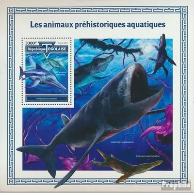 Produktbild von Briefmarken Togo 2017 Mi Block 1519 (kompl. Ausgabe) postfrisch Prähistorische Wassertiere