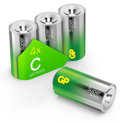 Productafbeelding van GP GPSUP14A883S4 4 GP Batterien SUPER Baby C 1,5 V