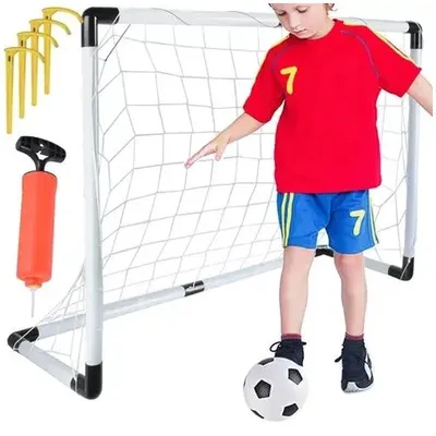 Obrázok produktu pre Futbalová bránka + lopta + pumpa 23459