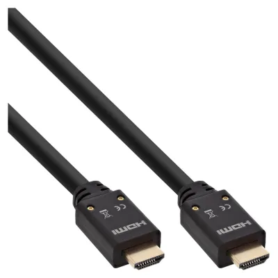 Obrázok produktu pre InLine 17510B, 10 m, Typ HDMI (štandard), Typ HDMI (štandard), 18 Gbit/s, Audio Return Channel (ARC), Čierna