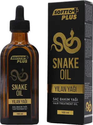 Produktbild von Softto+Plus Snake Oil – Intensiv-Haaröl für kräftiges, glänzendes Haar