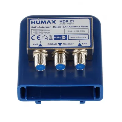 Produktbild von Humax HDR 21 - DiSEqC Schalter - blau