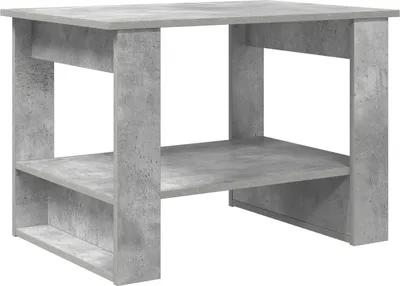 Obrázek produktu pro vidaXL Konferenční stolek betonový šedý 72 x 50 x 50 cm materiál na bázi dřeva